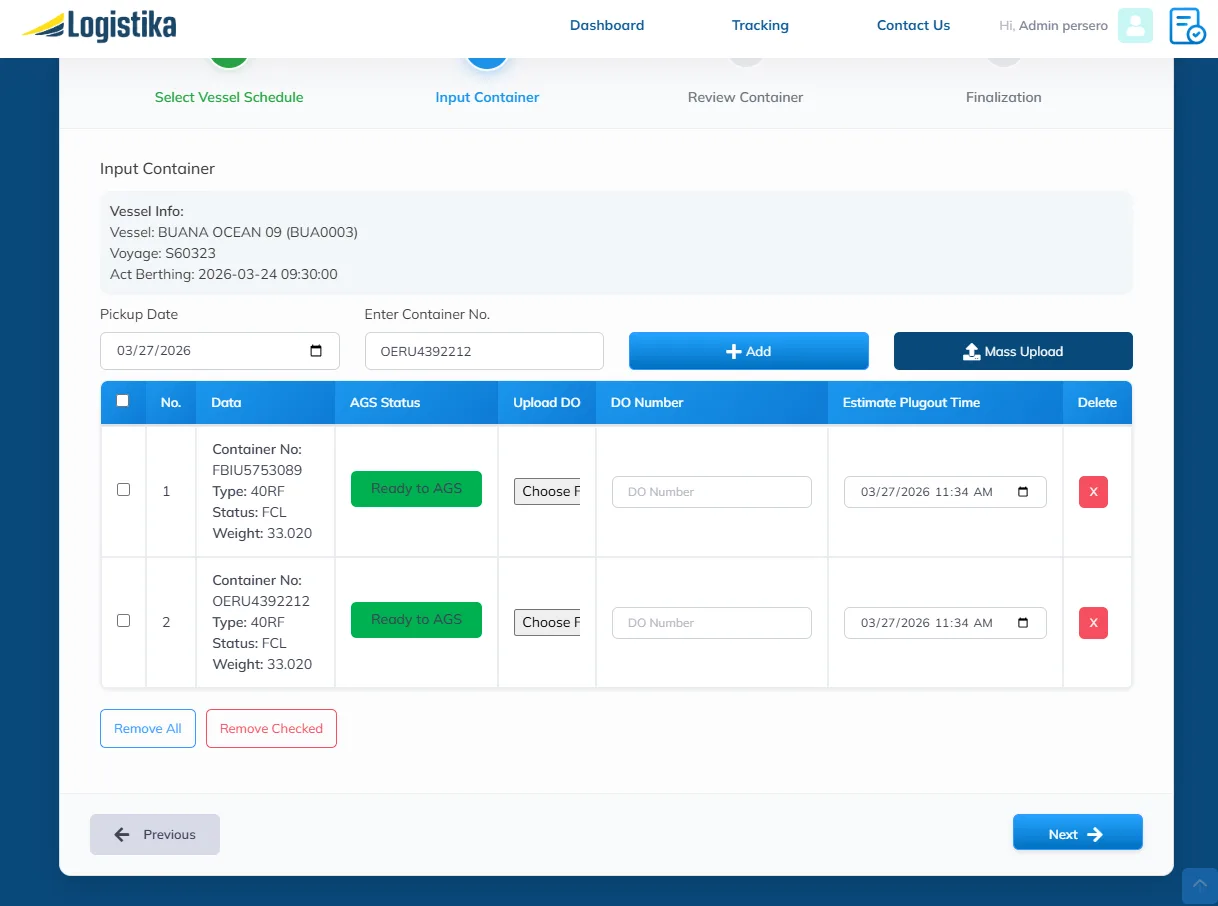Logistika (Logistic Aggregator)